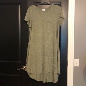 LLR 2XL Carly (Heather Green and cream)